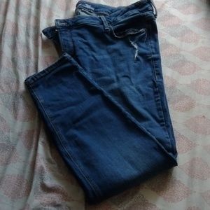 Old Navy Rockstar super skinny high rise jeans 22 plus